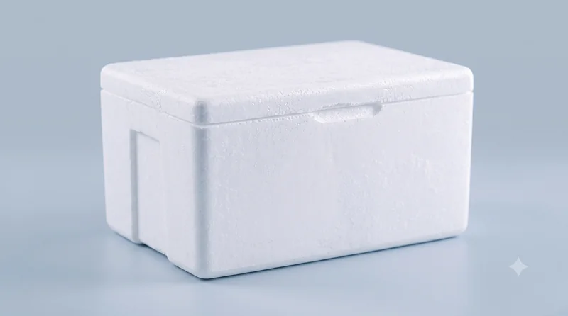Styrofoam Shipping Cooler